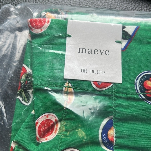 Anthropologie Maeve Colette Cropped Wide Leg Pants Magic Fabric Edition 29 NEW - Picture 5 of 9